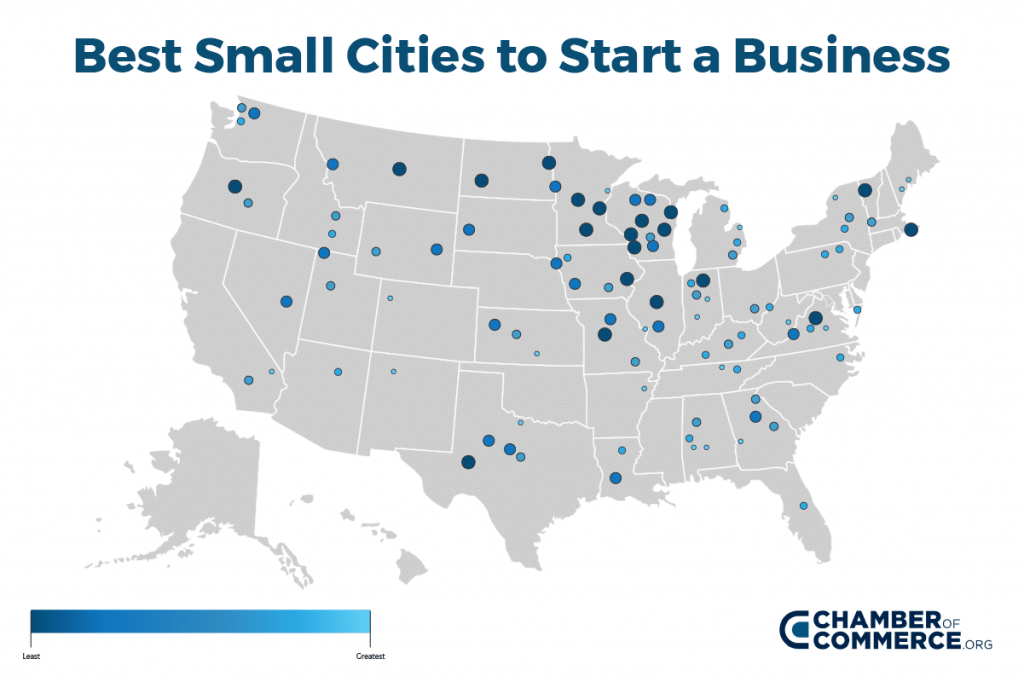 Best Small Cities for Business (2023) Chamber of Commerce