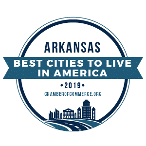 Best Cities To Live Arkansas 2019 badge