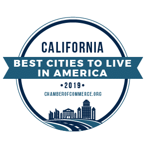 Best Cities To Live California 2019 badge