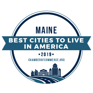 Best Cities To Live Maine 2019 badge