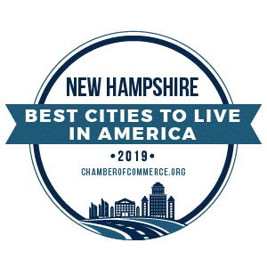 Best Cities To Live New Hampshire 2019 badge