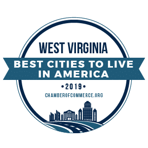 Best Cities To Live West Virginia 2019 badge