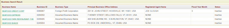 Vermont Business Name Search Chamber of Commerce