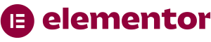 Elementor Logo Full Red